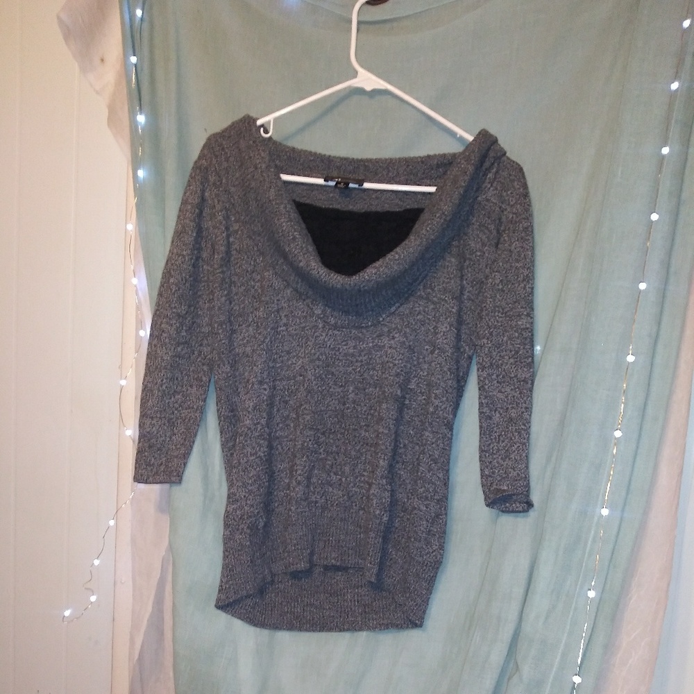 Cute Grey underlace sweater